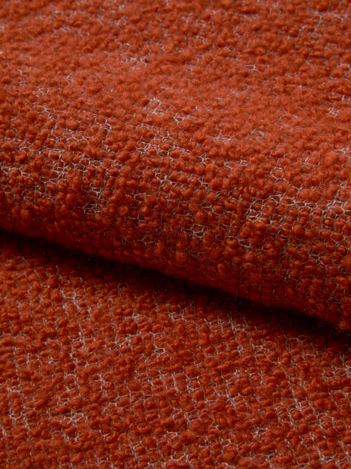 Alonpi - Peaks Cashmere and Silk Throw (78.5in/2m) - Orange - ABASK