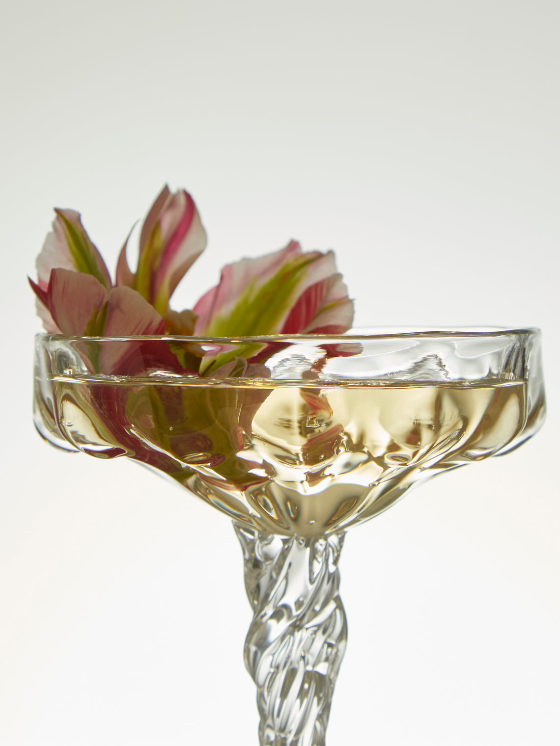Alexander Kirkeby - Hand-Blown Crystal Champagne Coupes (Set of 2) - Clear - ABASK