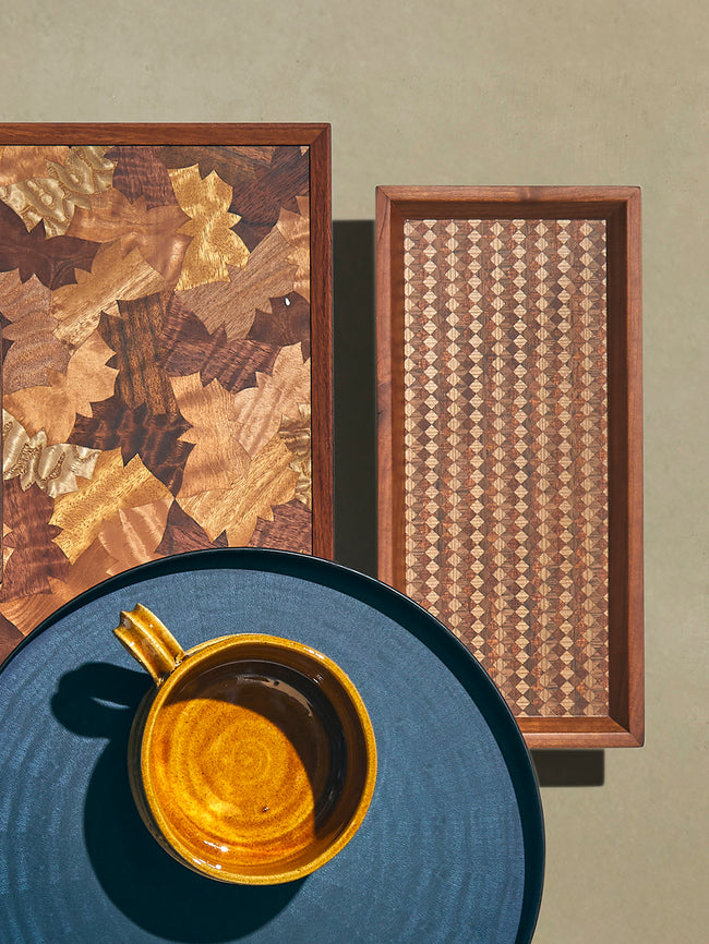 Mori Kougei - Poke Wood Cutlery Tray (10.5in/26.5cm) - Multiple - ABASK