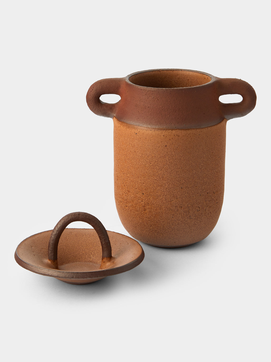 Terra Stoneware Utensil Pot and Spice Pincher