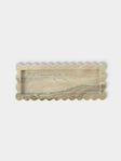 Anastasio Home - 512 Marble Tray (12in/30.5cm) - White - ABASK - 