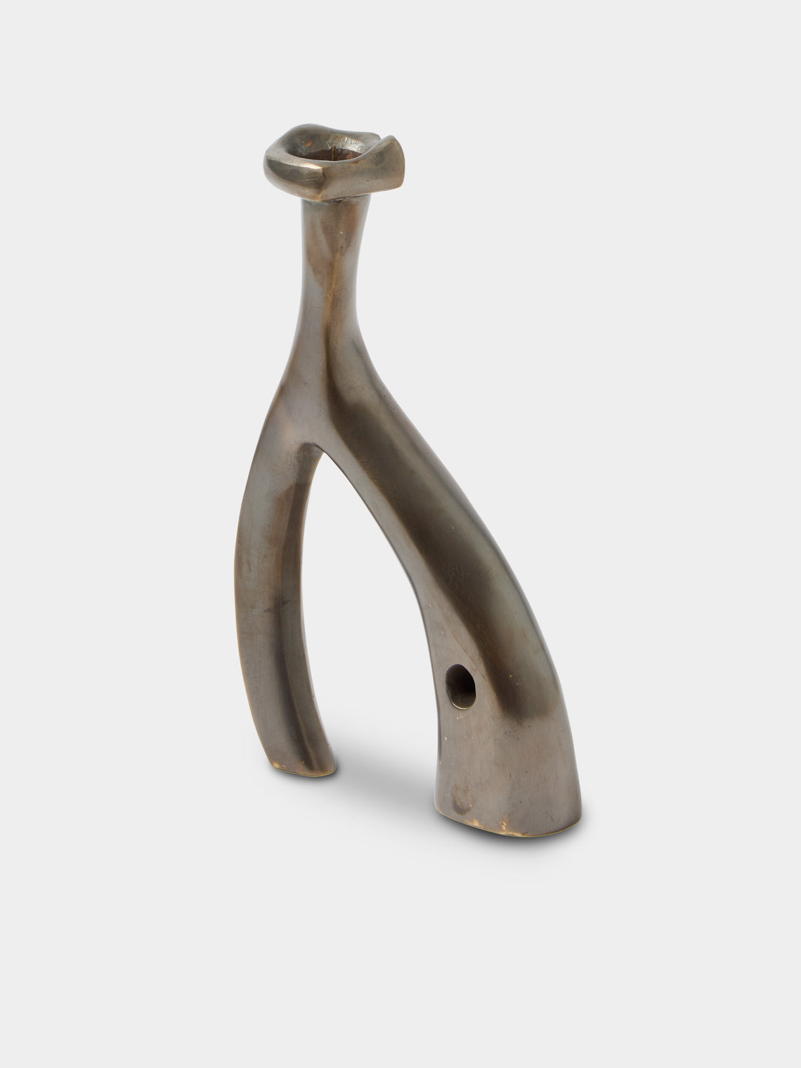 Shaha Raphael - Coven 04 Hand-Cast Brass Candle Holder - Brown - ABASK