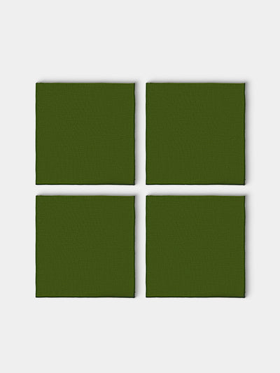 Borgo delle Tovaglie - Filo Linen Extra Large Napkins (Set of 4) - Green - ABASK - 
