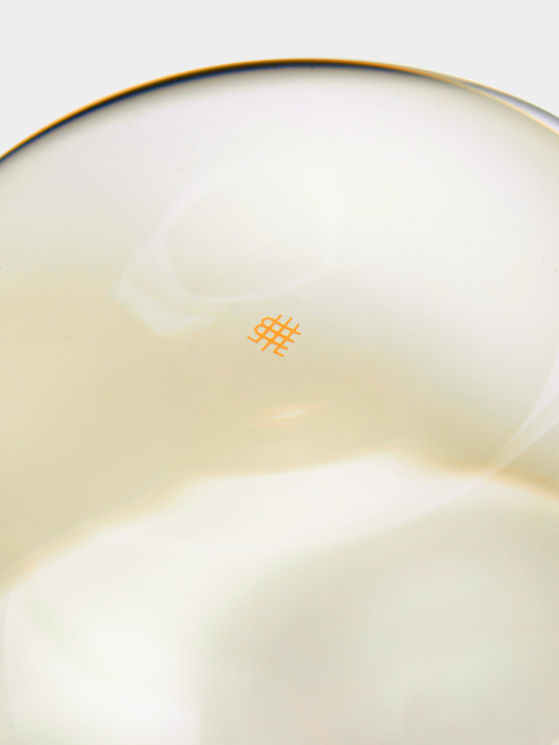 Lobmeyr - Alpha Hand-Blown Crystal Water Tumbler (Set of 2) - Yellow - ABASK