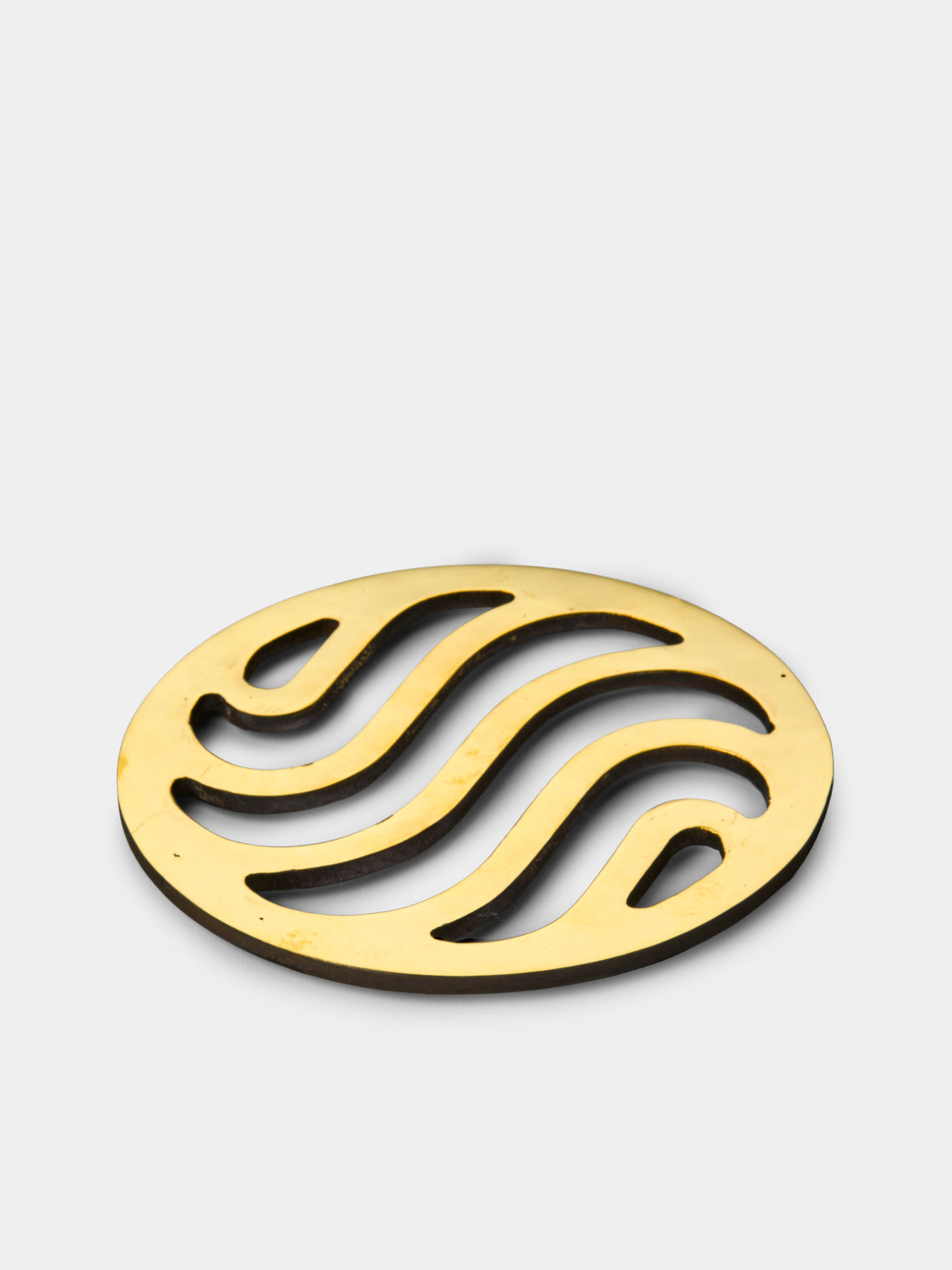 Carl Auböck - Brass Coaster - Gold - ABASK