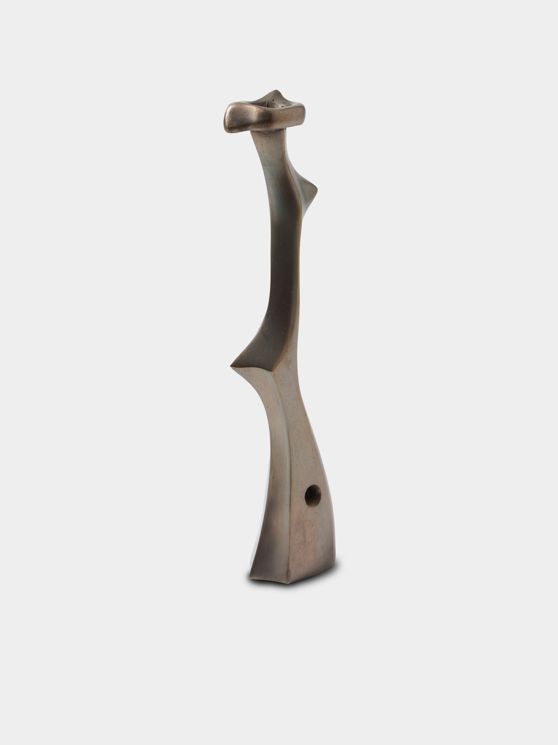 Shaha Raphael - Coven 03 Hand-Cast Brass Candle Holder - Brown - ABASK