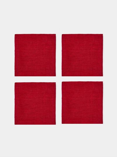 Borgo delle Tovaglie - Filo Linen Napkins (Set of 4) - Multiple - ABASK - 