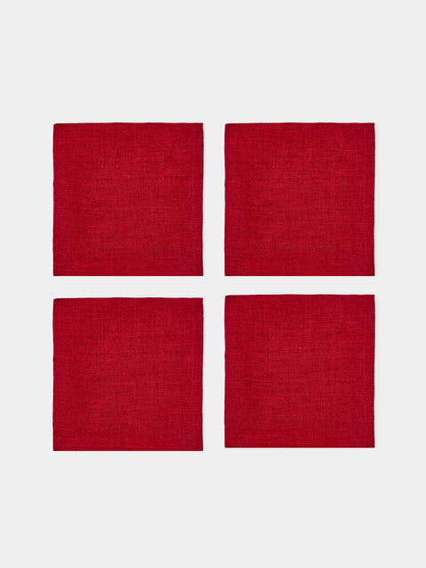 Borgo delle Tovaglie - Filo Linen Napkins (Set of 4) - Multiple - ABASK - 