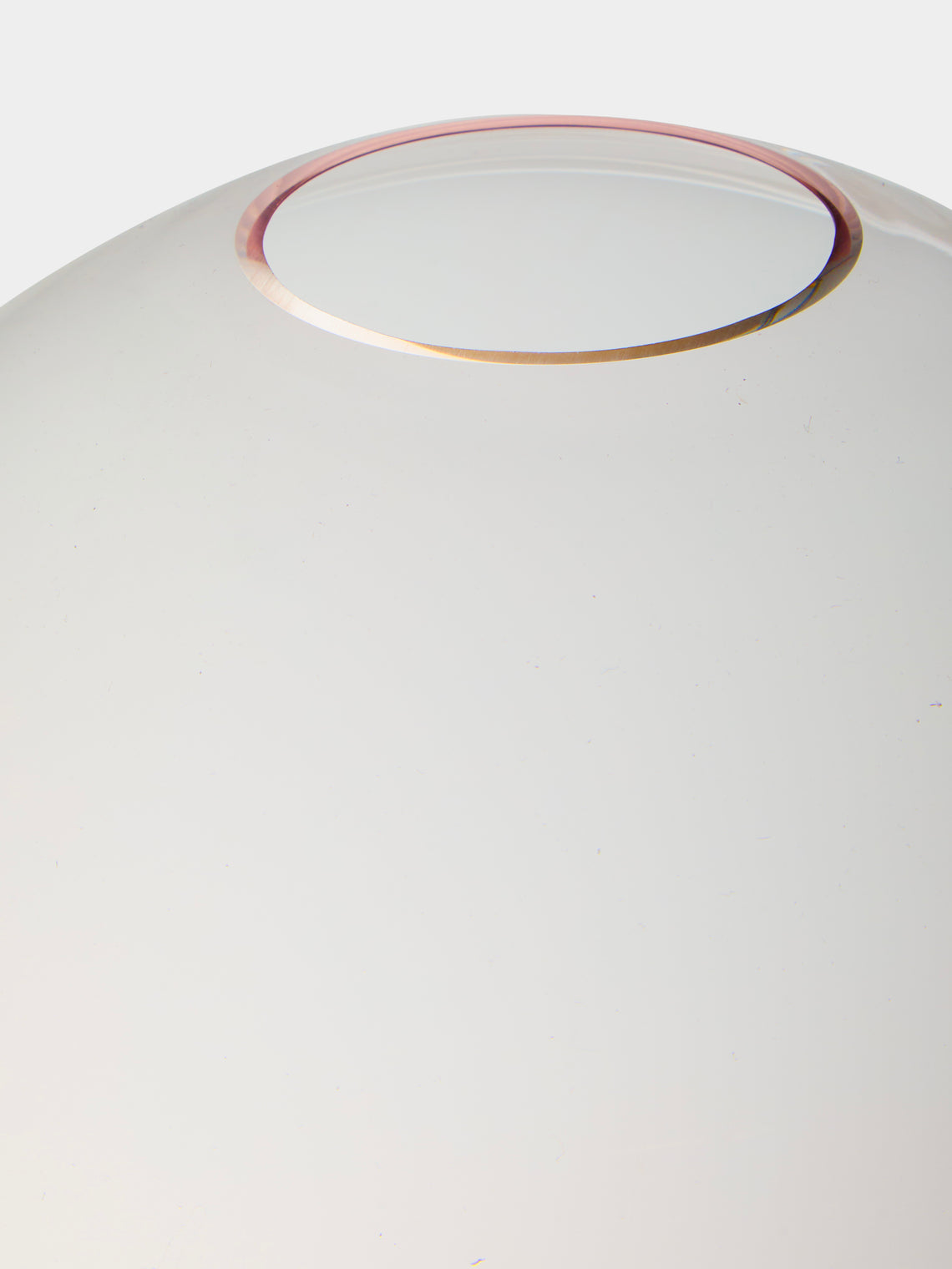 Lobmeyr - BV60 Hand-Blown Crystal Vase (8in/20cm) - Pink - ABASK