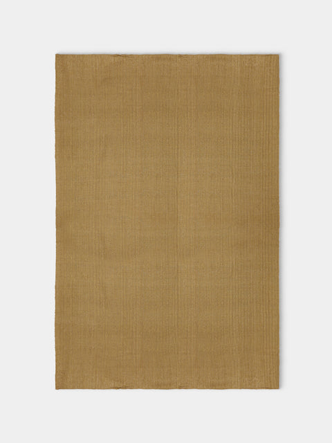 Valentina Hoyos - Hand-Dyed Cotton Throw (106in/2.7m) - Brown - ABASK