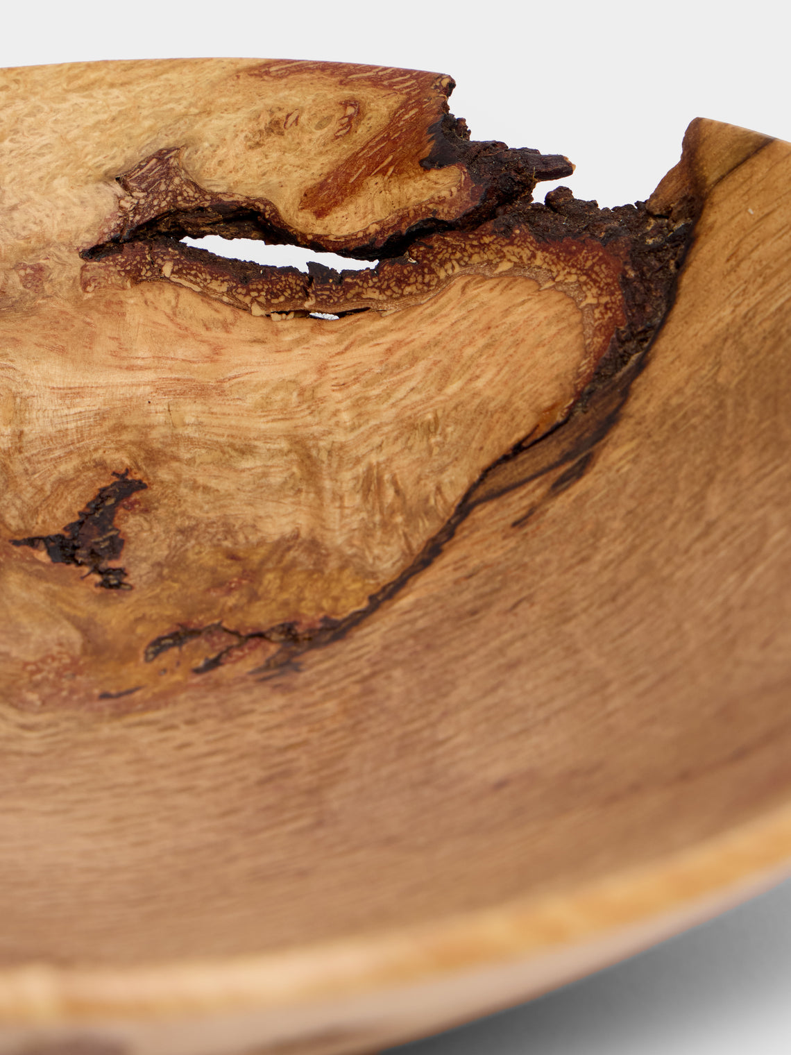 Thursday Furniture - Hand-Turned Oak Bowl - Natural - ABASK