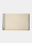 Pinetti - Giove Leather Tray (21in/53cm) - Cream - ABASK - 