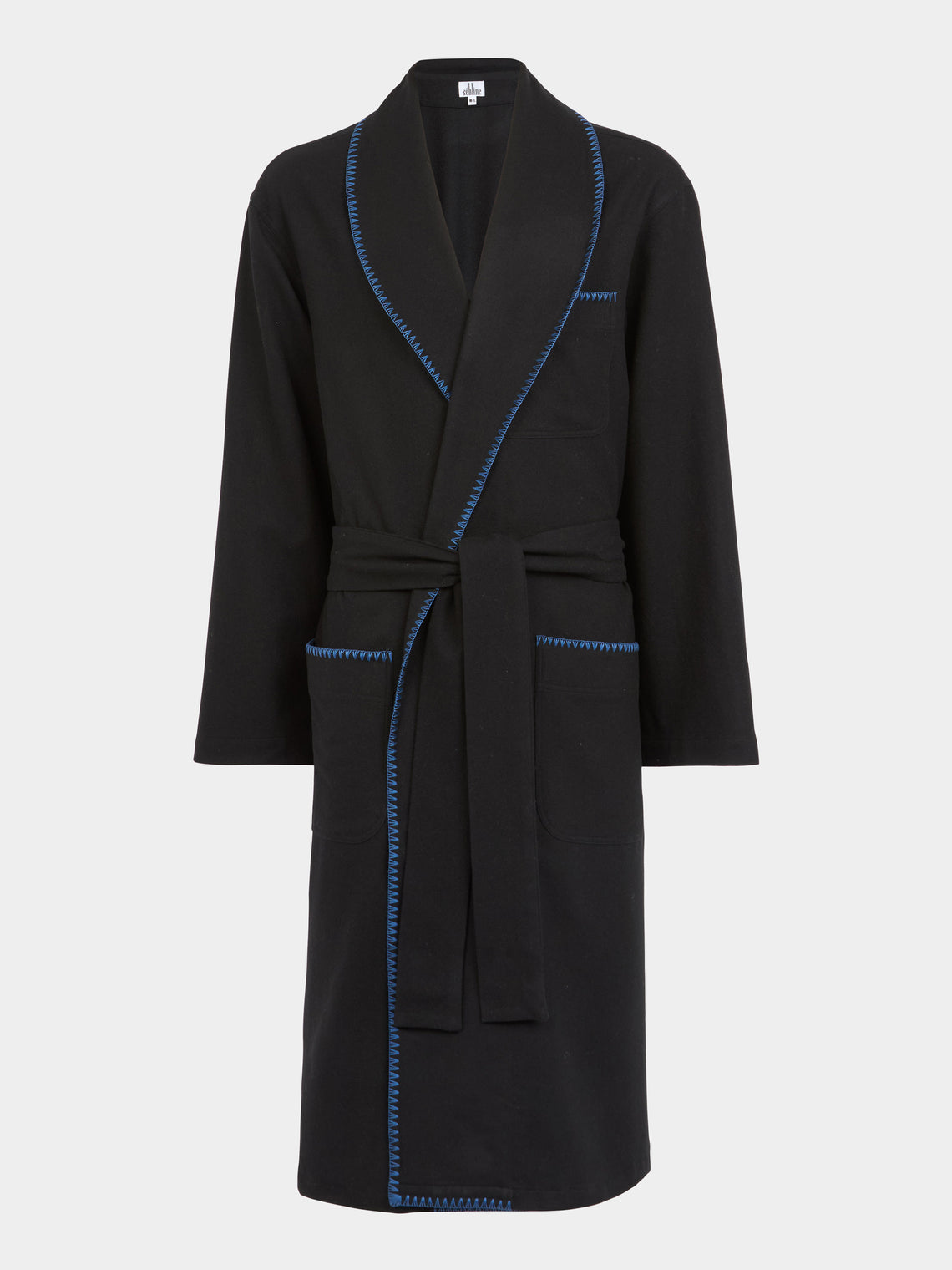 Sebline - Marocaine Hand-Embroidered Wool Robe -  - ABASK - 