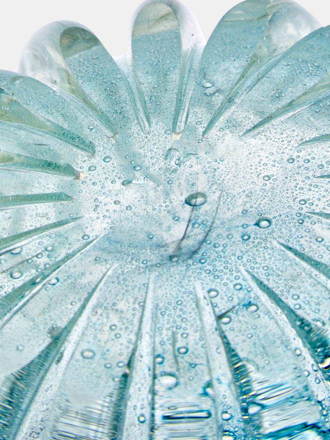 Antique and Vintage - 1950s Ercole Barovier Murano Glass Bowl - Blue - ABASK