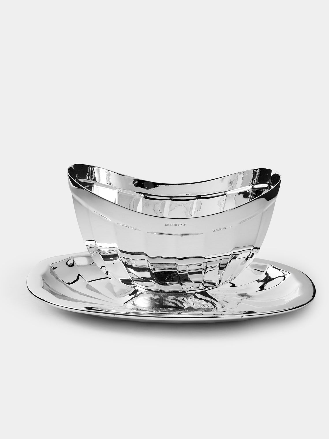 Greggio - Newport Silver-Plated Saucier - Silver - ABASK