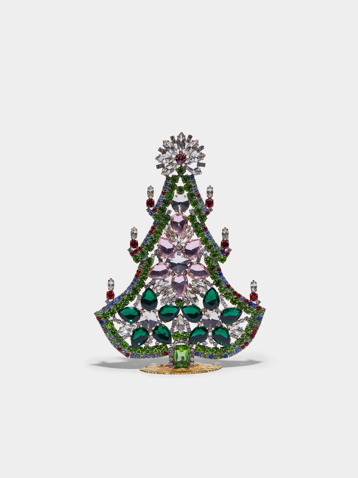 Antique and Vintage - 1930s Czech Jewelled Small Christmas Tree -  - ABASK - 
