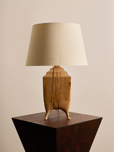 Jamie Gaunt Designs - No. 5 Natural Oak XL Table Lamp - Natural - ABASK