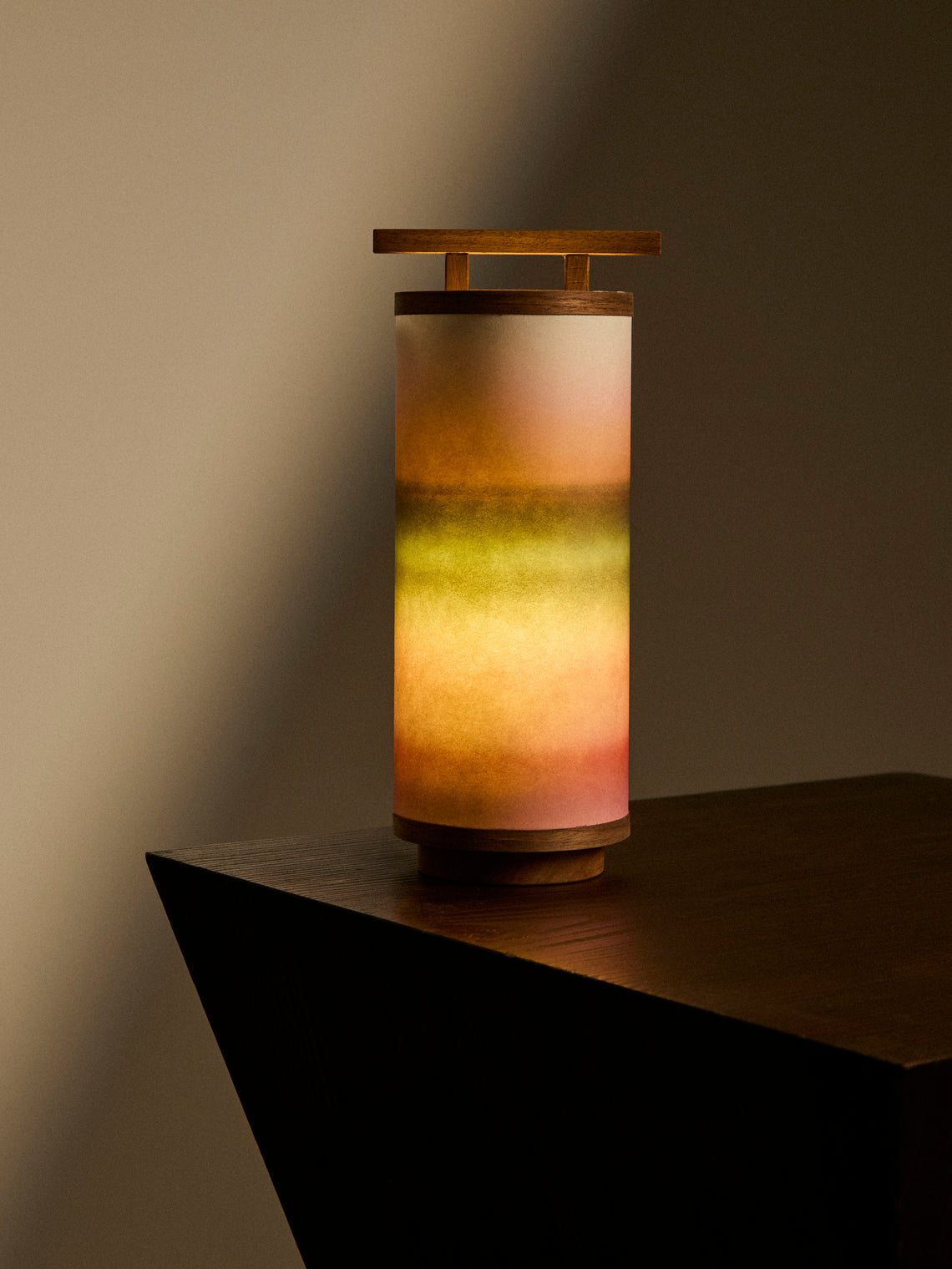 Maxime Prange - Torii Walnut and Washi Paper Small Table Lamp - Multiple - ABASK