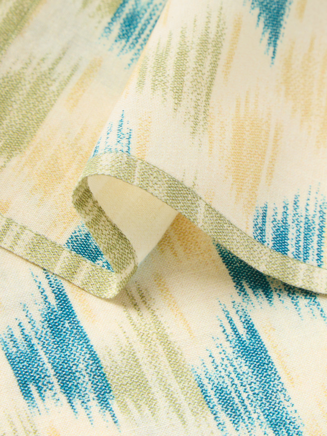 D'Ascoli - | Set of 4 | Caravan Printed Cotton Napkins - Cream - ABASK