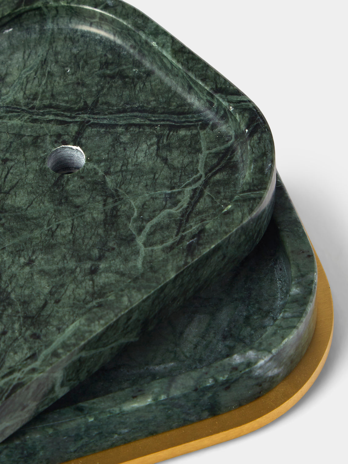 Giobagnara - Polo Marble Soap Dish - Green - ABASK