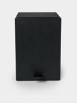 Giobagnara - Groove Leather Pedal Bin - Black - ABASK - 