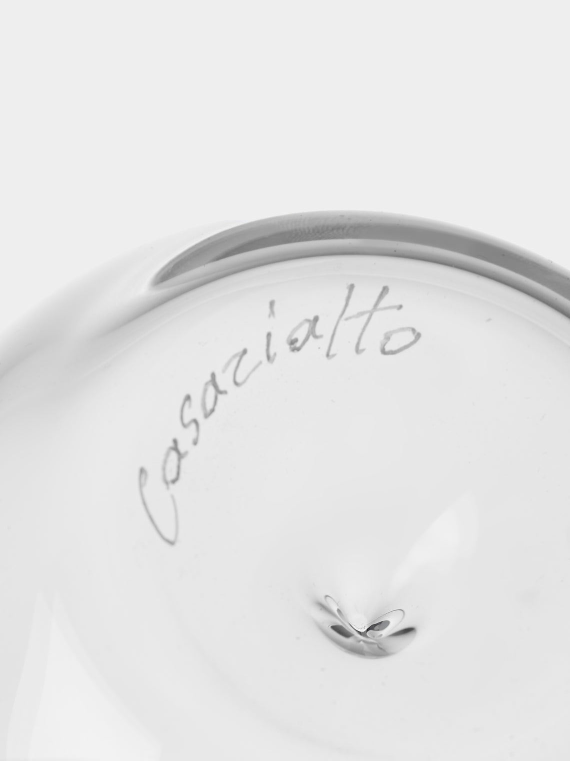 Casarialto - Portofino Hand-Blown Glass Olive Oil Pourer - Clear - ABASK
