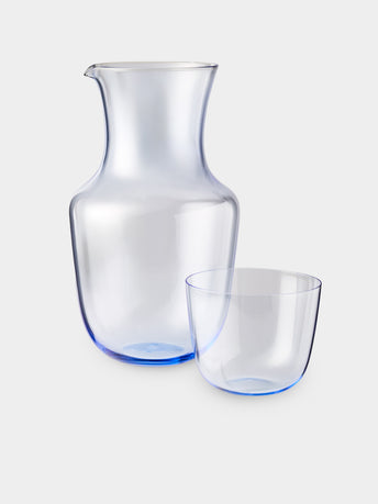 Lobmeyr - Alpha Hand-Blown Crystal Collection - Blue - ABASK - 