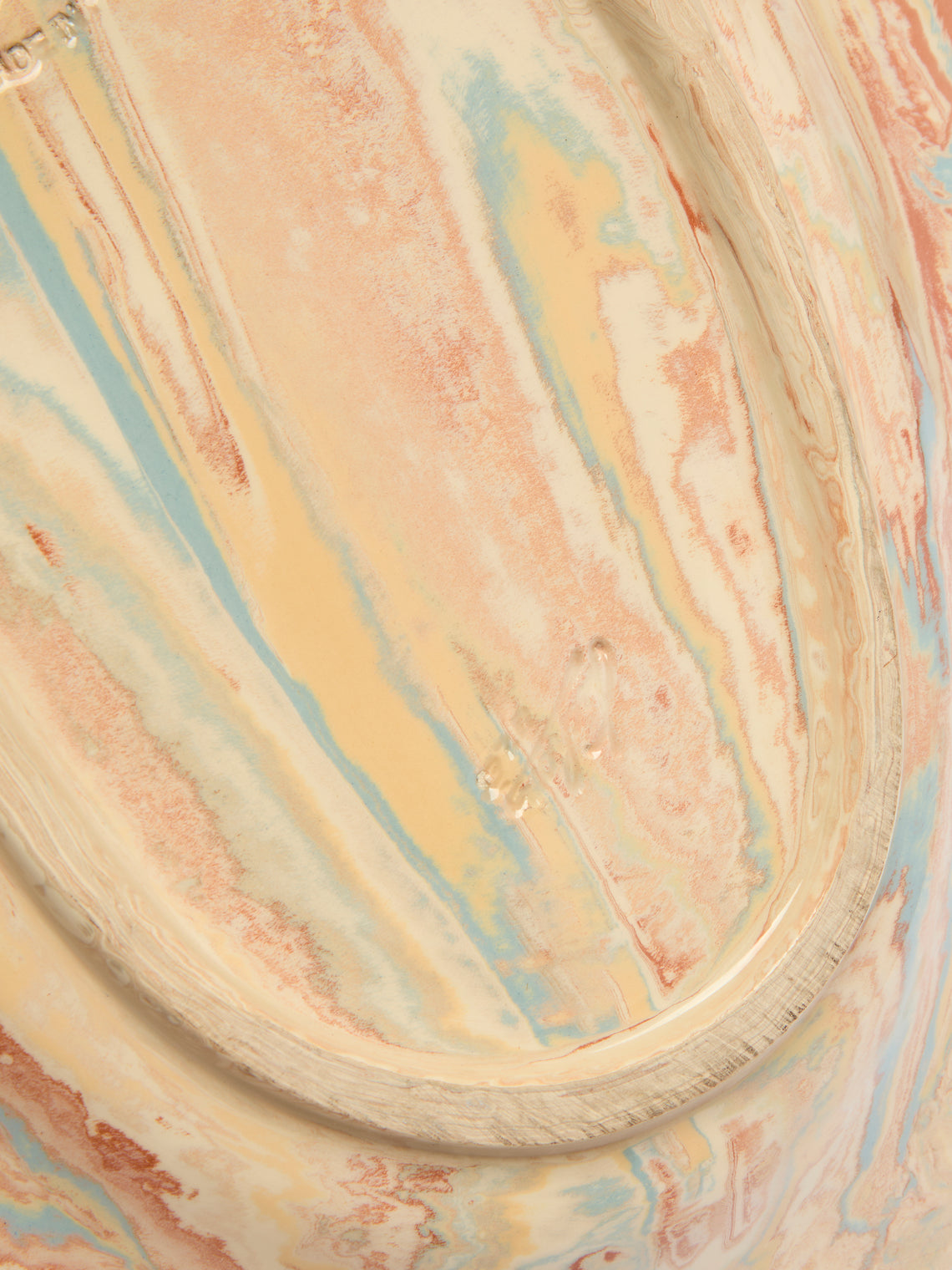 Antique and Vintage - 1950s Aptware Scalloped-Edge Platter -  - ABASK