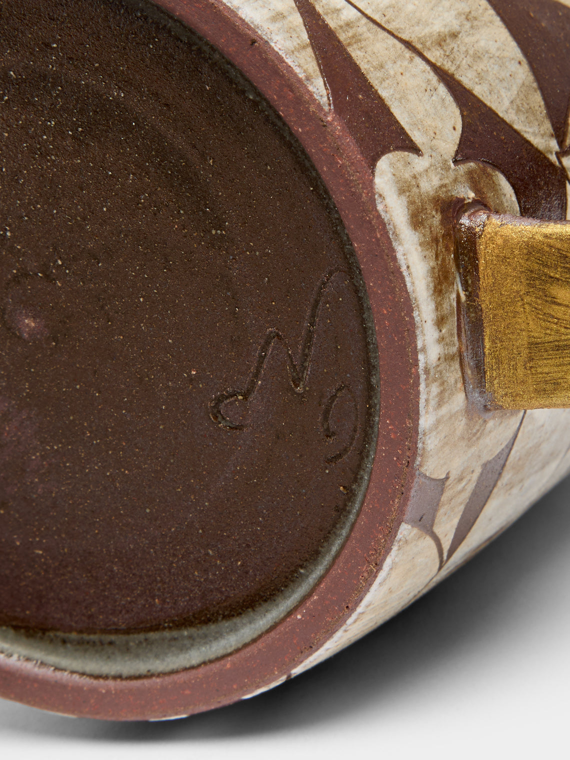 Na Yong-hwan - Peony Buncheong Mug (Set of 2) - Brown - ABASK