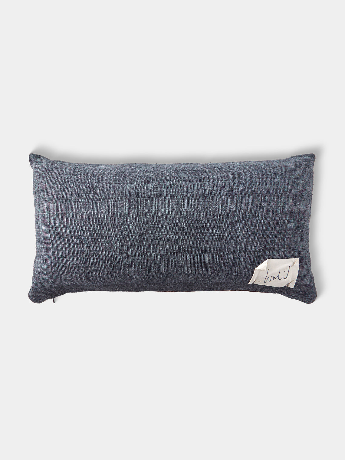 By Walid - 19th-Century French Napoleon III Aubosson Tapestry Wool and Hemp Cushion (25.5in/65cm) - Multiple - ABASK