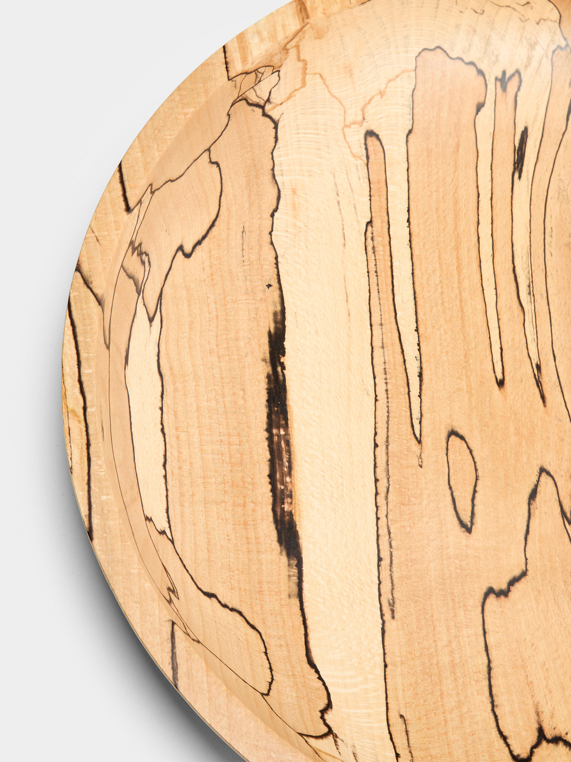 Bird & Branch - Fairlight Hand-Turned Spalted Beech Extra Large Bowl - Natural - ABASK