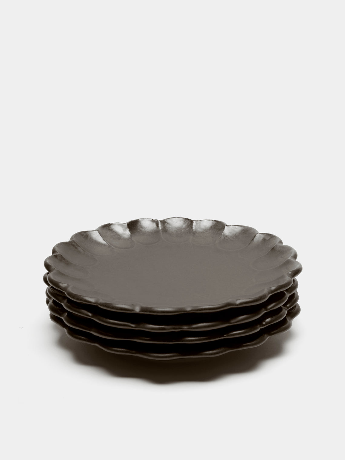 Rinka Ceramic Dinner Plates – 10.5in/27cm (Set of 4)