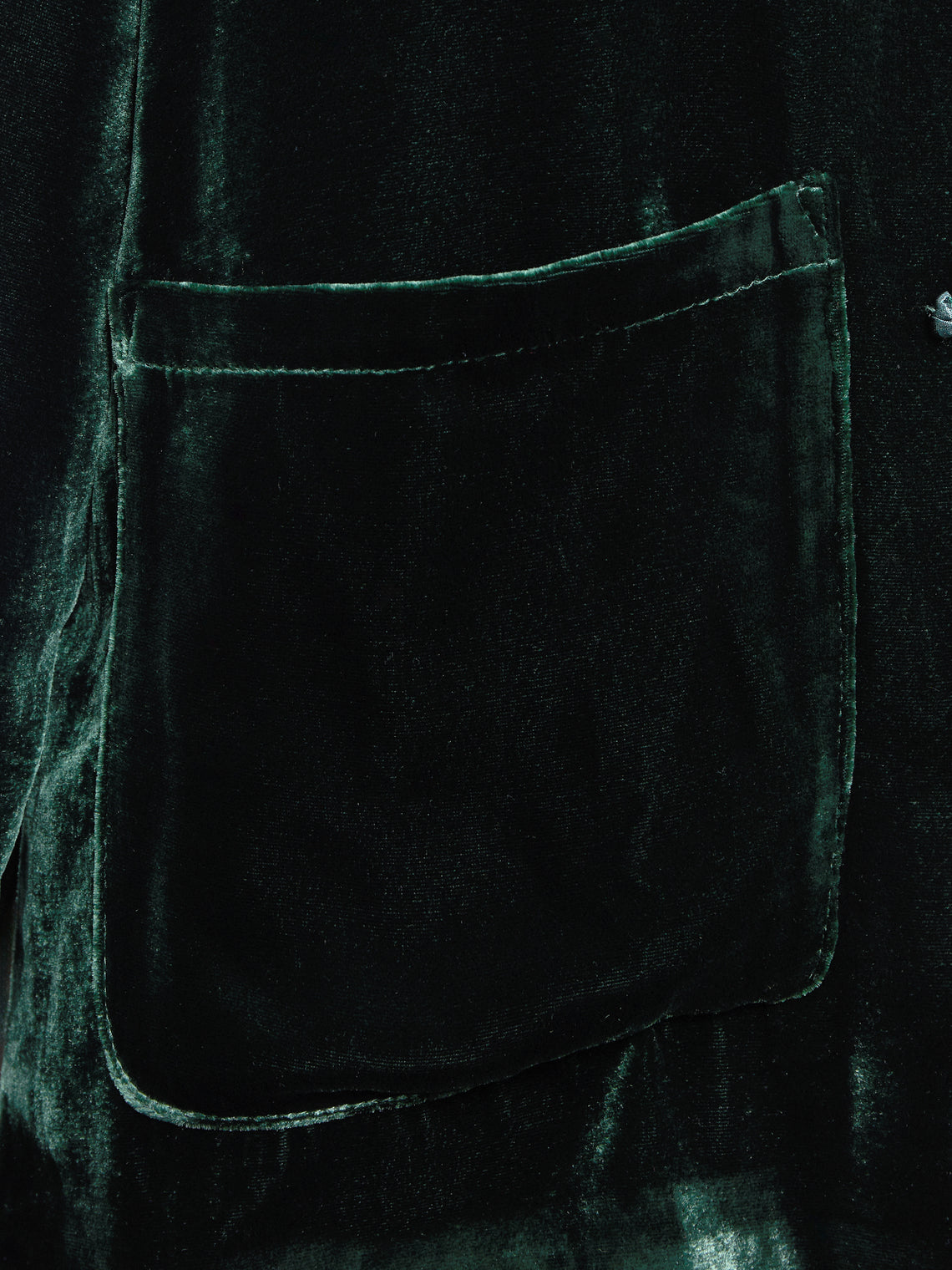 Yali Milano - Women's Velvet Blazer | Size: S - Green - ABASK
