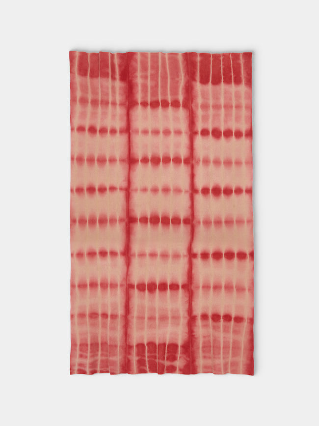 The Elder Statesman - Hot-Dye Cashmere Blanket (85in/2.2m) - Pink - ABASK - 