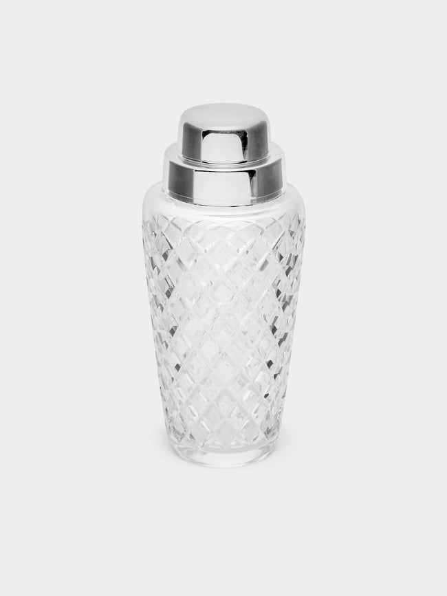 Antique and Vintage - 1930s Solid Silver and Crystal Cocktail Shaker -  - ABASK - 