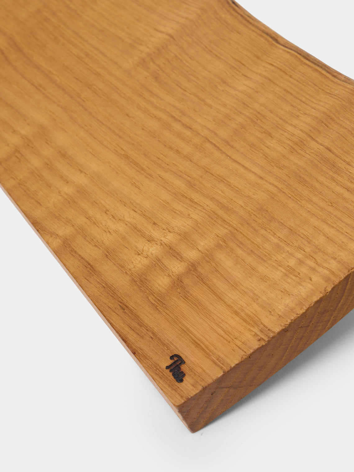 Thursday Furniture - Hand-Carved Chestnut Platter - Natural - ABASK