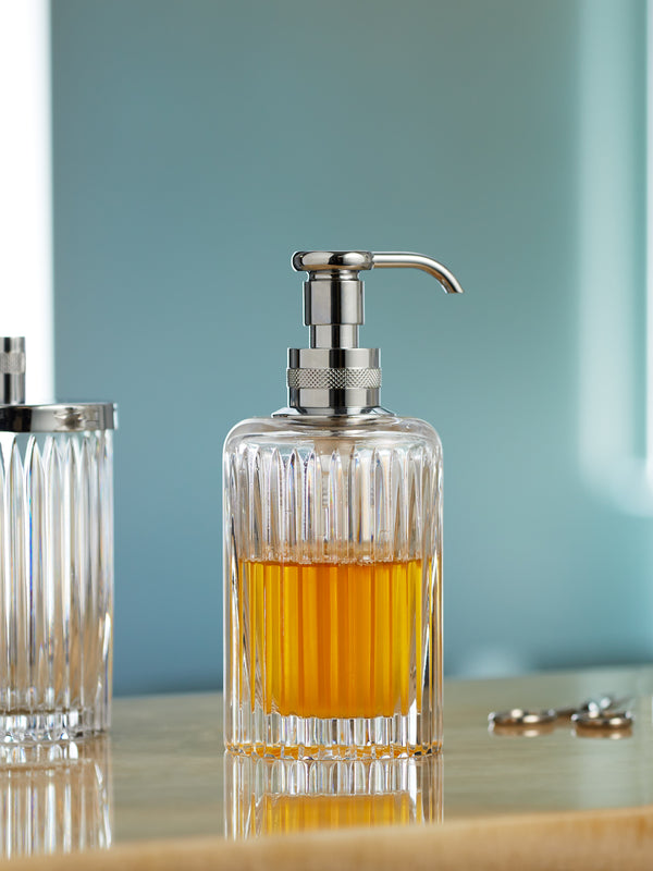Zodiac London - Cut Crystal Soap Dispenser -  - ABASK