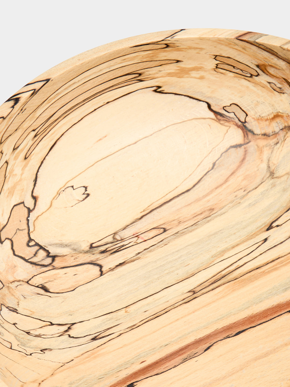 Bird & Branch - Hand-Turned Spalted Beech Tall Bowl - Natural - ABASK