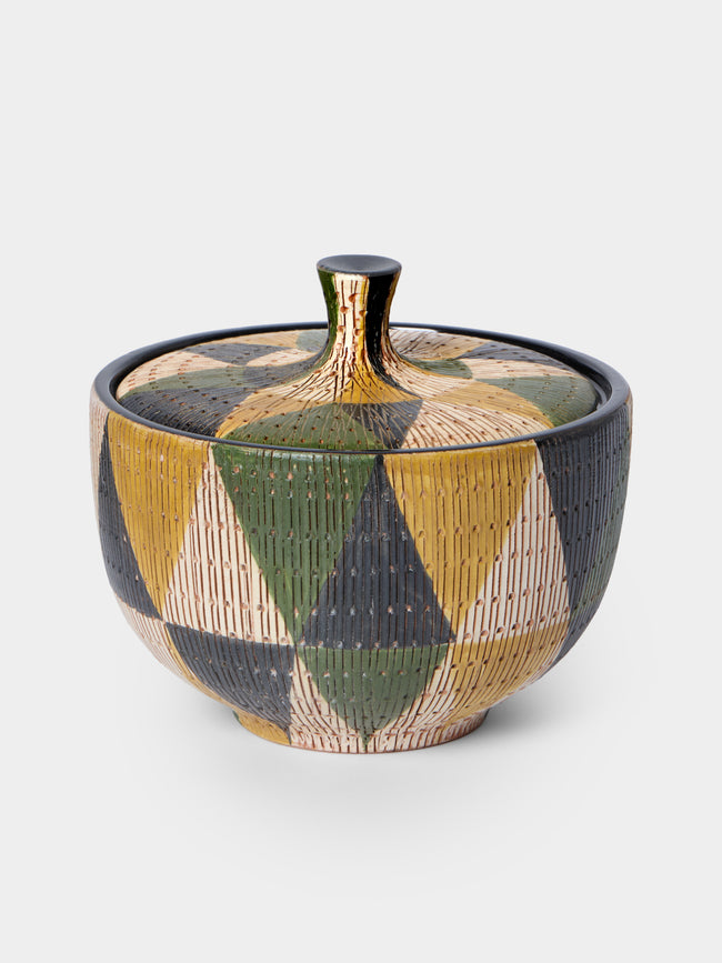 Bitossi Ceramiche - 1957 Seta Ceramic Lidded Box - Multiple - ABASK - 