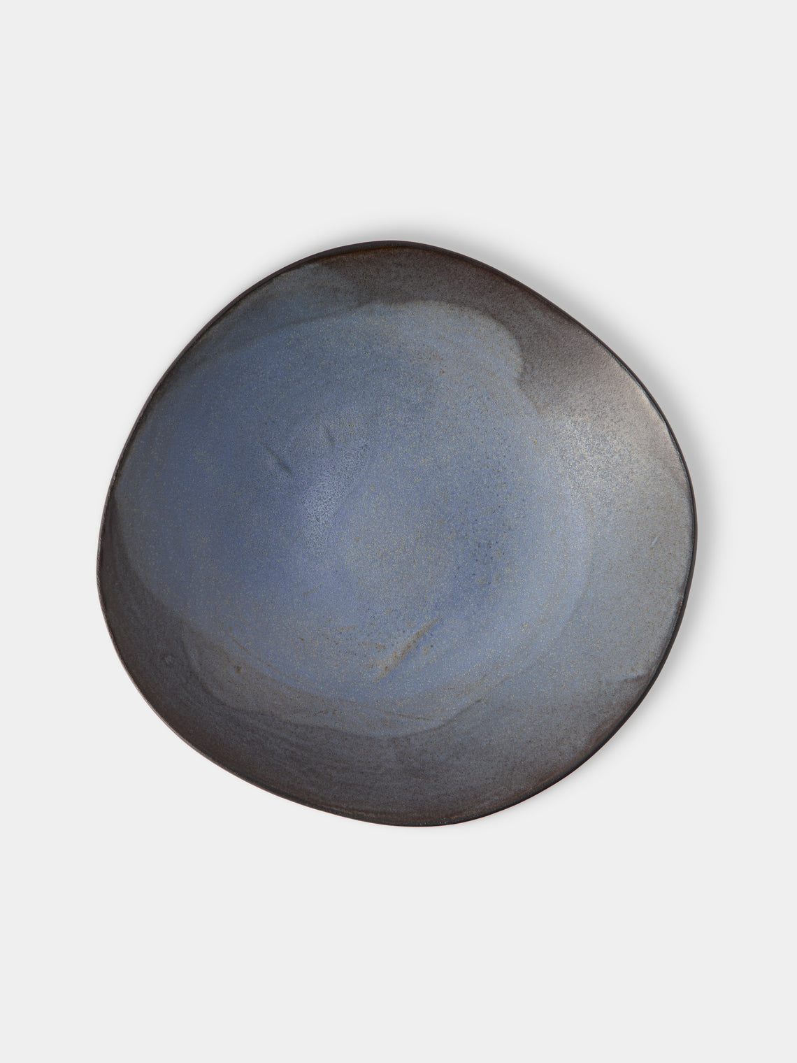 Hana Karim Studio - Hand-Built Stoneware Salad Bowls (Set of 2) - Blue - ABASK