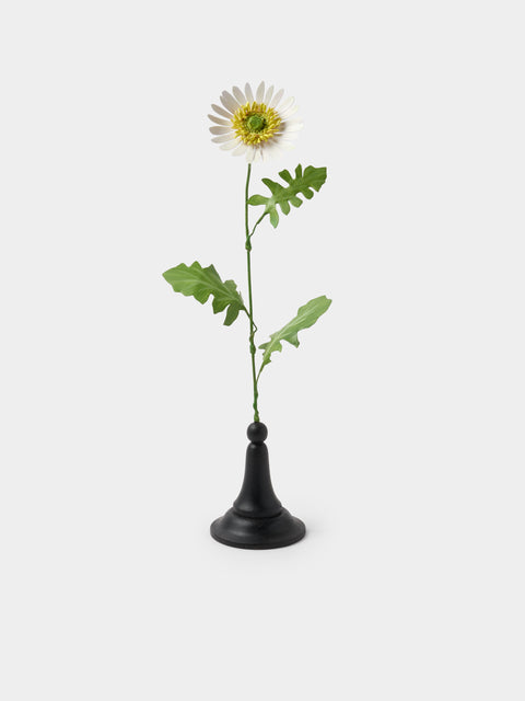Erbavoglio Milano - Hand-Painted Copper Ornamental Flower - White - ABASK - 