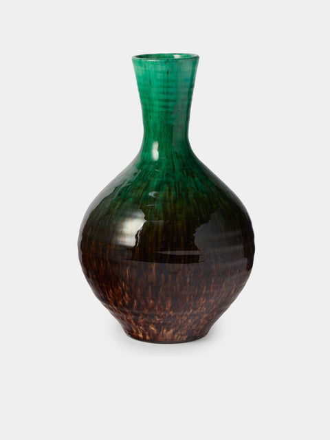 Antique and Vintage - 1950s Accolay Vase - Green - ABASK - 