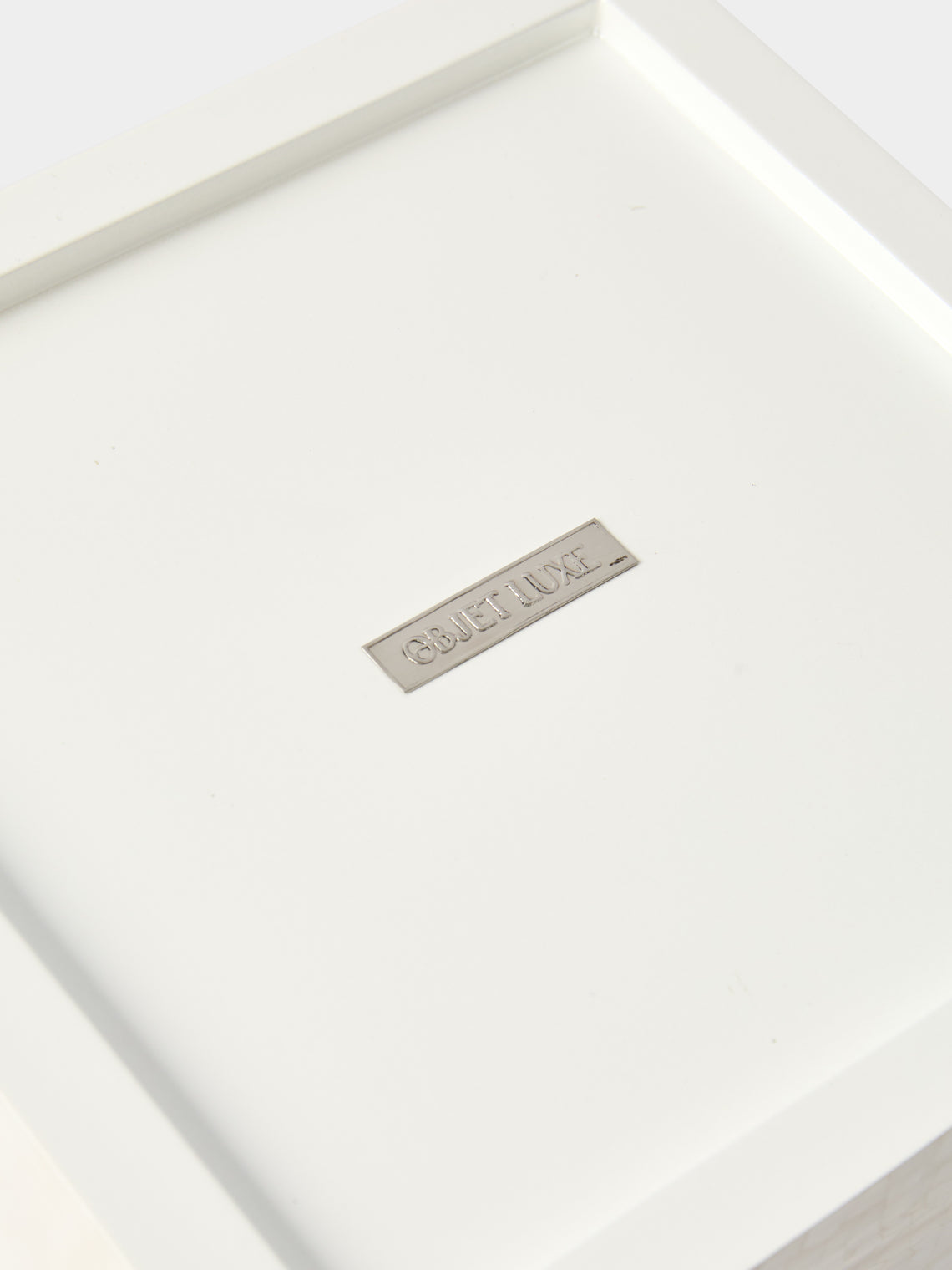 Objet Luxe - Sienna Mother-of-Pearl Vanity Bin - Ivory - ABASK