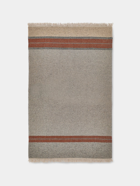 Libeco - Montana Belgian Linen Throw (86.5in/2.2m) - Brown - ABASK