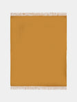 Begg x Co - Arran Cashmere Throw (72in/1.8m) - Orange - ABASK - 