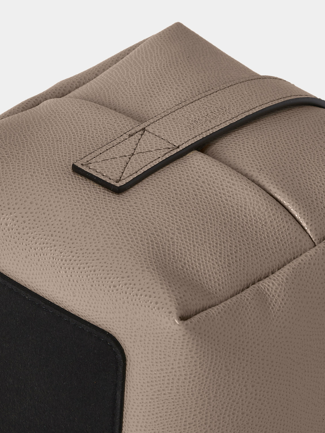 Pinetti - Leather Doorstop - Taupe - ABASK