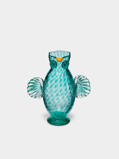 Stewart Hearn - Owl Hand-Blown Glass Jug -  - ABASK - 