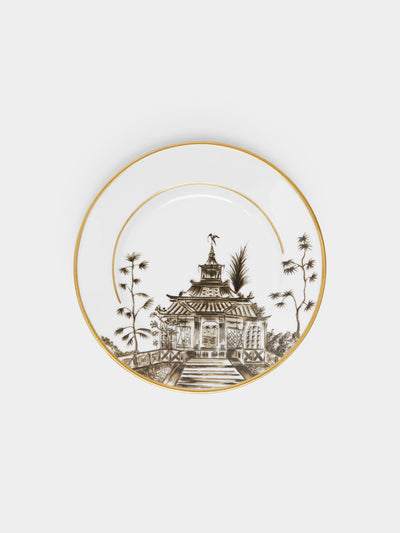 Pinto Paris - Vieux Kyoto Porcelain Bread Plate -  - ABASK - 