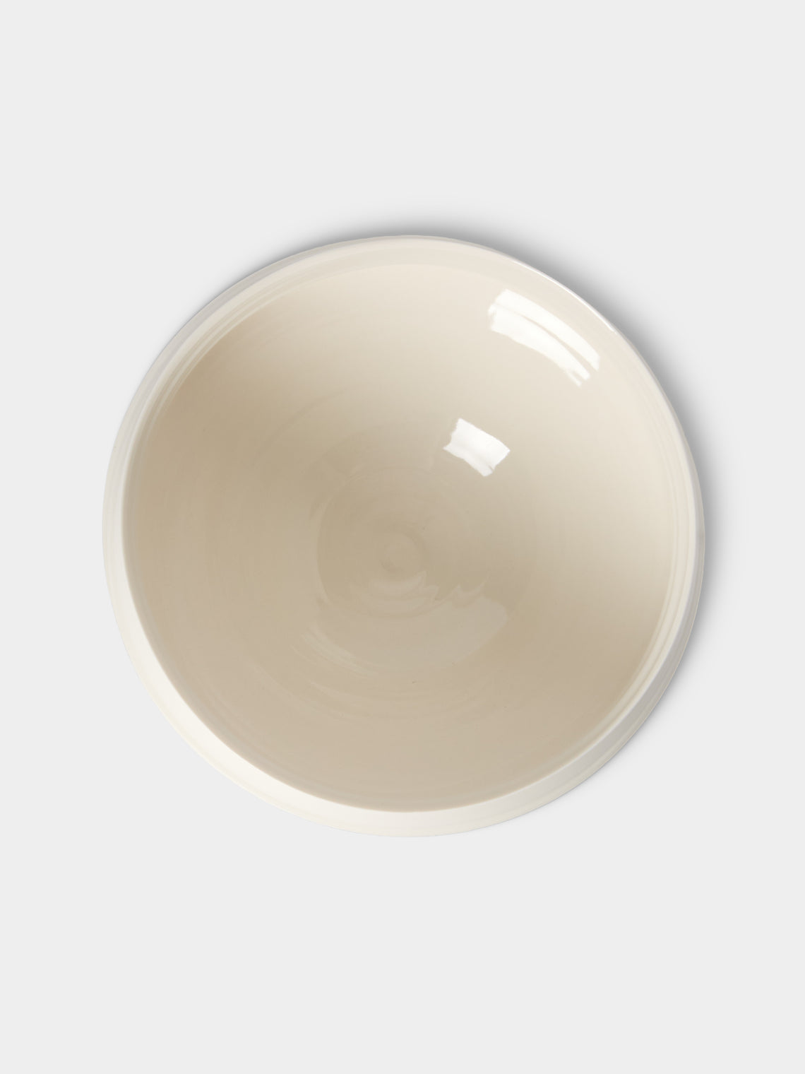 Johanne Coker - No. 12 Hand-Thrown Porcelain Bowl - White - ABASK