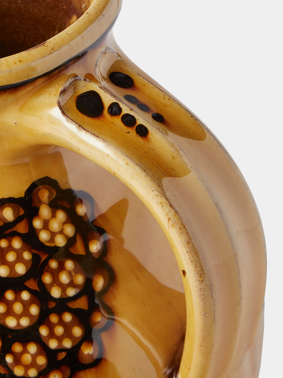 Fitch & McAndrew - Trail Cardamom Slipware Jug - Yellow - ABASK